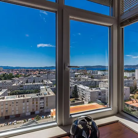 City&sea View 2br 4+2 Apartment Zadar