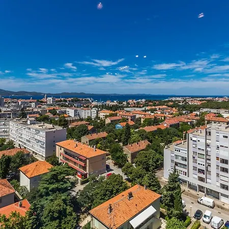 City&sea View 2br 4+2 Apartment Zadar