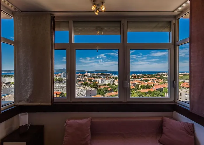 公寓 City&sea View 2br 4+2 扎达尔